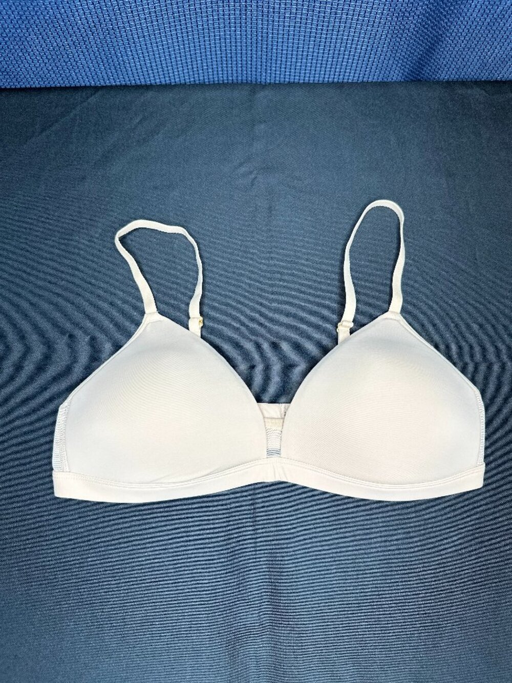 Pepper Feelgood Wirefree Beige T-shirt Bra LARGE Classic Shapewear Soft Stretch